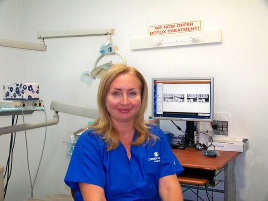 Dr. Alla Rokun In her working environment