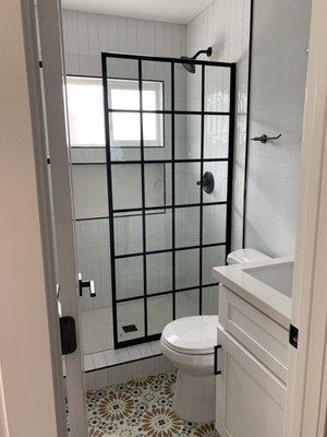 Shower door