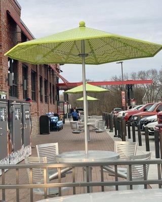 Outdoor seating