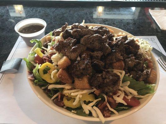 Steak salad