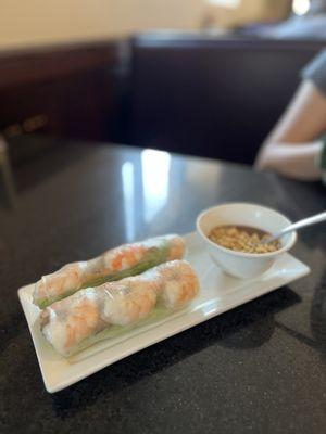 KV3 - Grilled Pork and Shrimp Summer Rolls