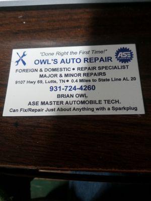 Owl's Auto Center