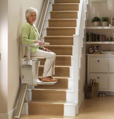 Glide upstairs on a Stannah Stairlift