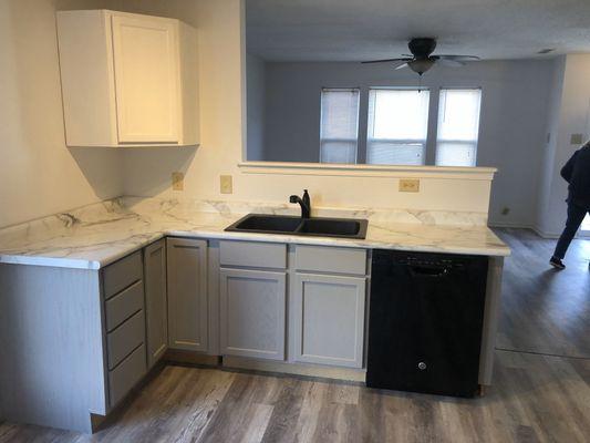 Kitchen remodel.