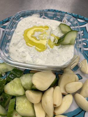 Delicious, fresh tzatziki!