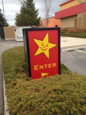 The star welcomes you!