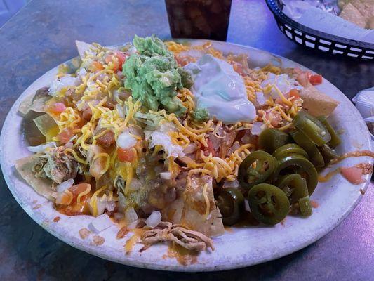 Nachos Supreme with Chicken