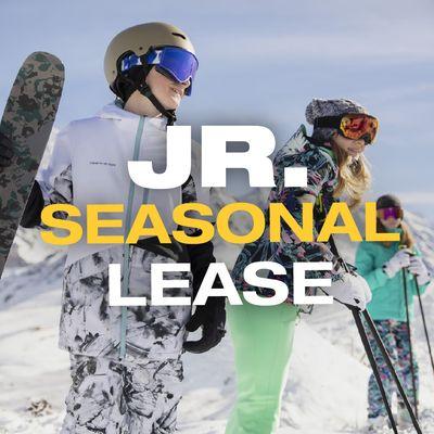 Gear that grows w/ your kids! Get little tikes ready for ski season. Skip the rental line, Junior Seasonal Lease program has launched!