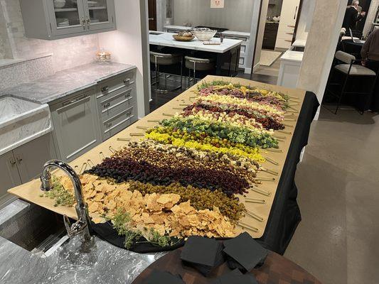 Our Large Charcuterie & Crudité Grazing Table