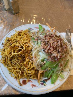 Fried Noodles and FRESH Chow Mein