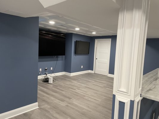 Finished basement freehold 2021