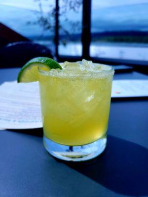 Drinks with a view. Lovely Cadillac margarita