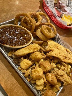 Big seafood platter