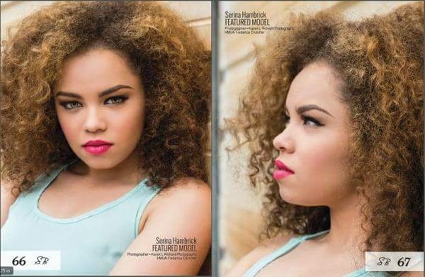 Some of my published makeup artistry