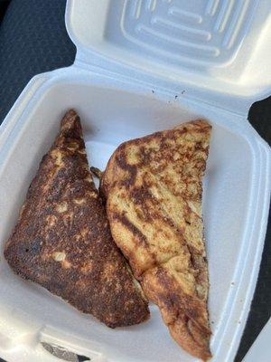 Side of cinnamon French toast