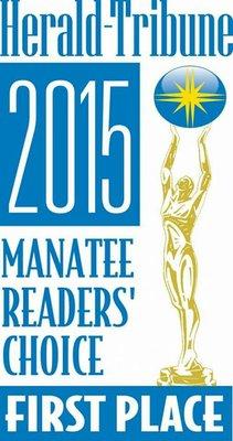 Reader's Choice Winner 2015, 2016 & 2017