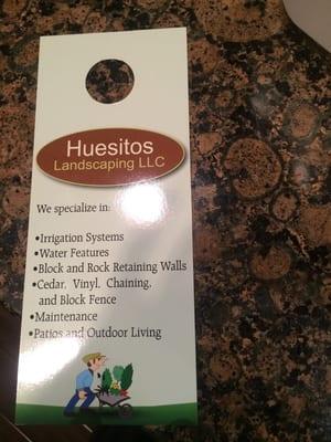 Huesitos Landscaping & Fencing