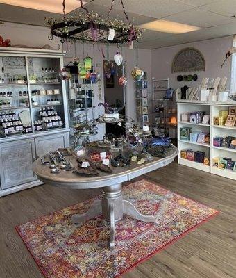 lovely store filled with items with healing intentions