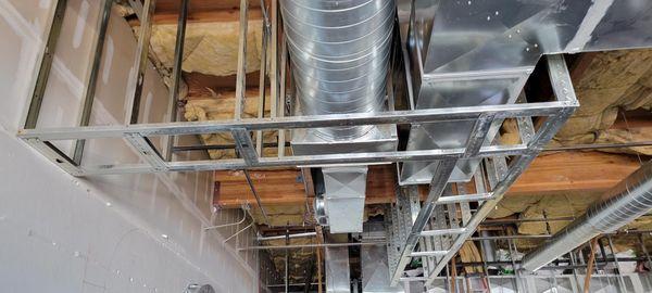 Duct work for AC Unit