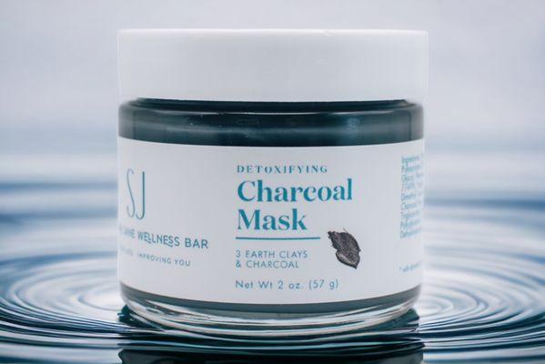 Our rose-scented, clarifying mask is a powerful combination of charcoal and three triple-action clays that leave you with enriched skin