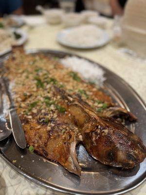 Whole grilled fish -@tinah