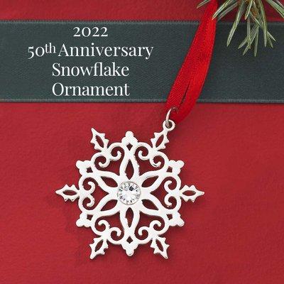 Introducing our 50th Anniversary Snowflake Design