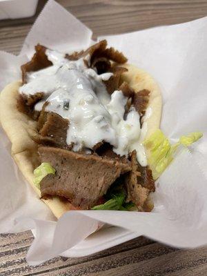 Beef Gyro that's crazy good!