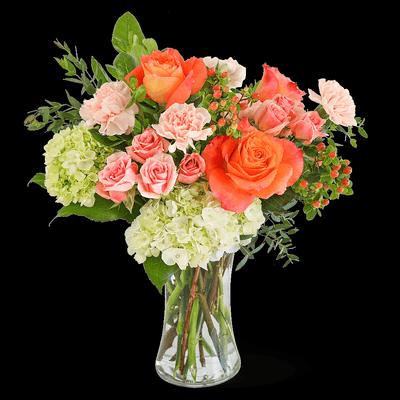 MALIBU SUN 
Send a message of love and hope with this beautiful flower arrangement. Brighten someone's day.