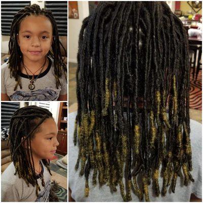 Silky Dreads extensions.