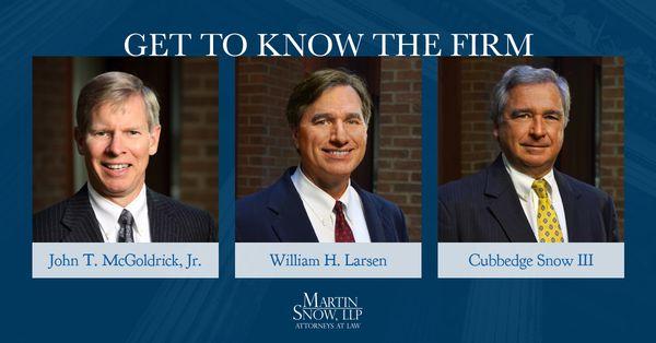 Three partners at Martin Snow, LLP have recently been recognized in the esteemed The Best Lawyers in America 2021 publiclication.