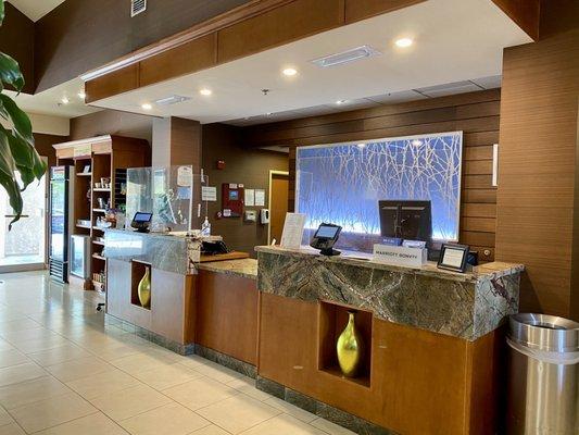 Front desk