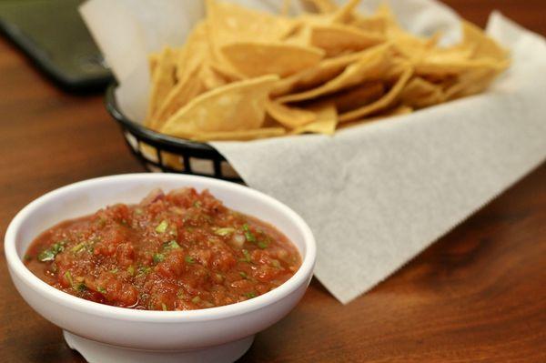 Complimentary Chips and Salsa