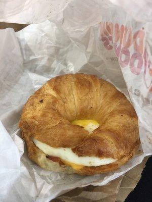 Crossing egg and cheese