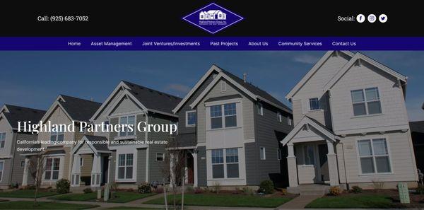 We created this website for Highland Partners group - a real estate development and asset management company.