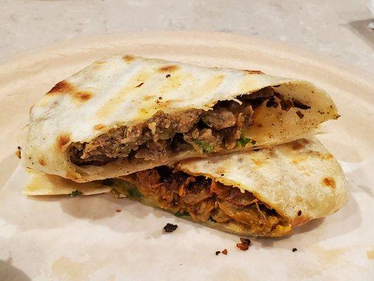 BabyBurritos, adobada and carne asada ($4 ea.)