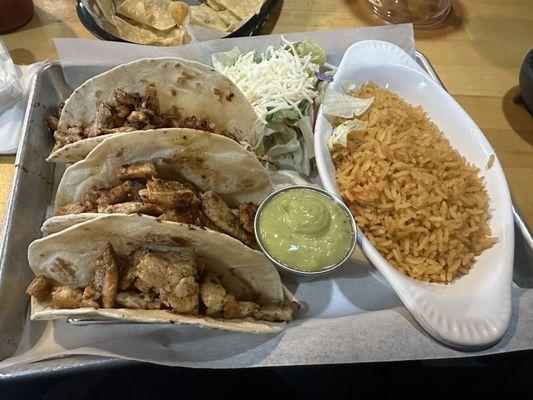 Tacos de Pollo