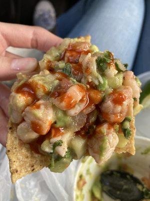 Ceviche de Camarón (shrimp)