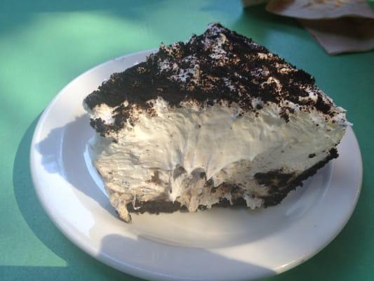 Cookies & cream pie.