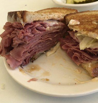 Best Reuben in Ocean City, on great local Ginsberg Rye bread delivered fresh from Atlantic City weekly!