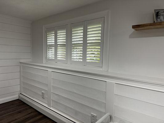 Invisible tilt shutters