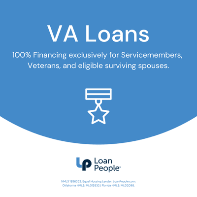 Texas VA home loans and VA mortgages for many other states as well. Five-star service for your VA mortgage today.