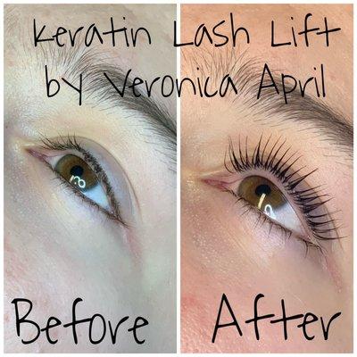 Keratin Lash Lift... using YumiLash Brand best in the market