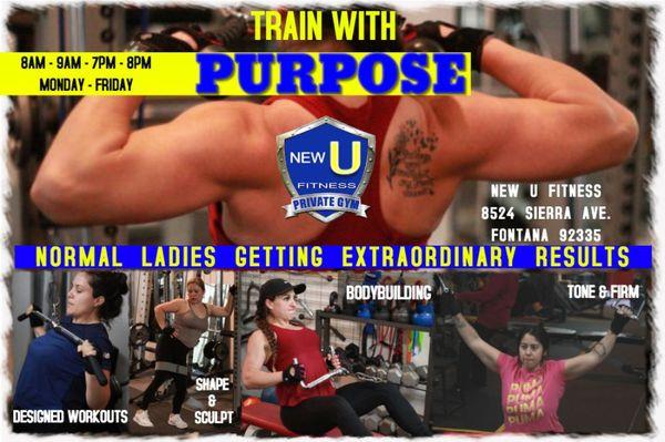 Train with purpose