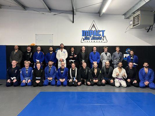 Blue belt ceremony!  Co-ed adults, all levels class mon-fri at 6:15.