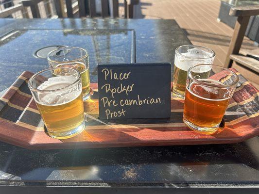 Beer flight