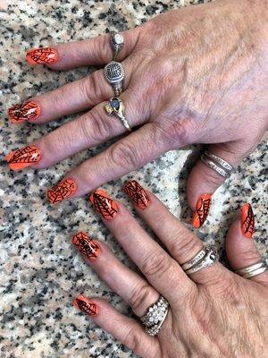 Halloween nails