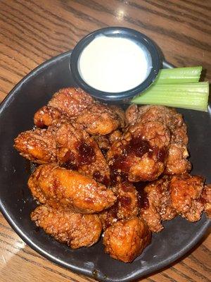 Whisky Glazed Boneless Wings Platter - Small