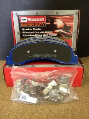 Checkout our OEM brake pads for Motorcraft Mondays, we have plenty in stock. Give us a call for our unbeatable prices.