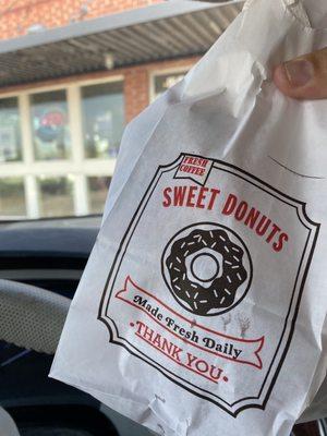 Bag of donuts