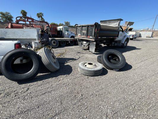 Mobile tire repair